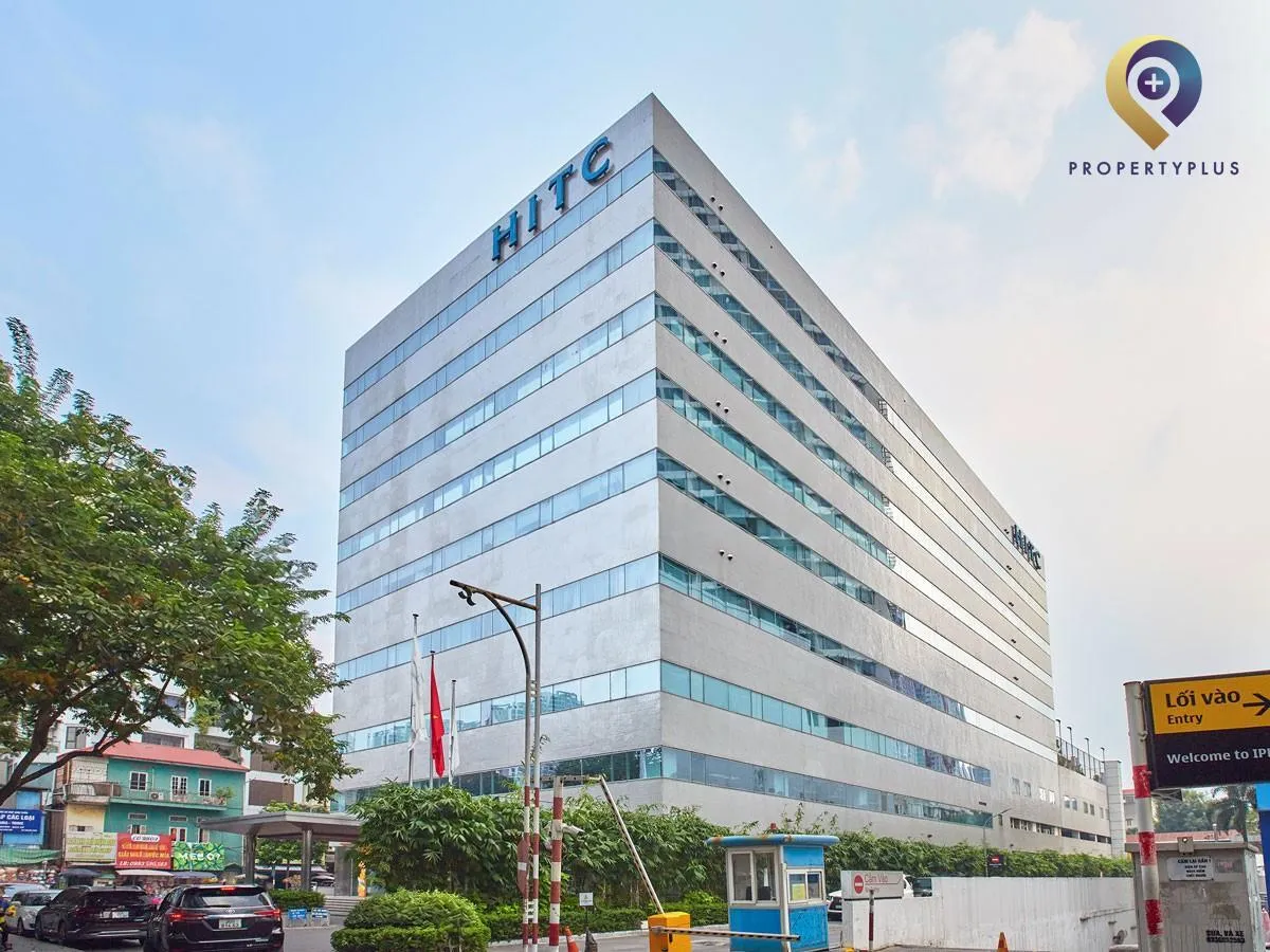 Exterior view of HITC-Building, Cau Giay, Hanoi